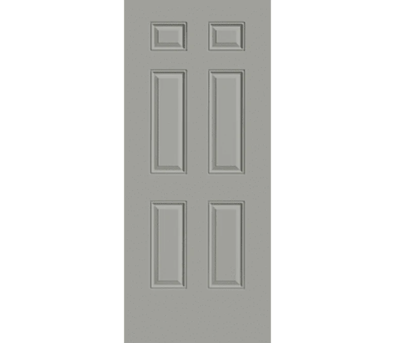 Santa Fe 6 Panel Steel Entry Door