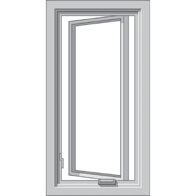 Santa Fe Pella Hurricane Shield Series Vinyl Casement Window