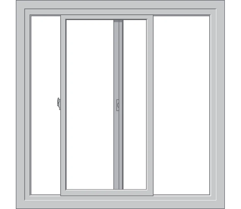 Santa Fe Pella Hurricane Shield Series Vinyl Sliding Window